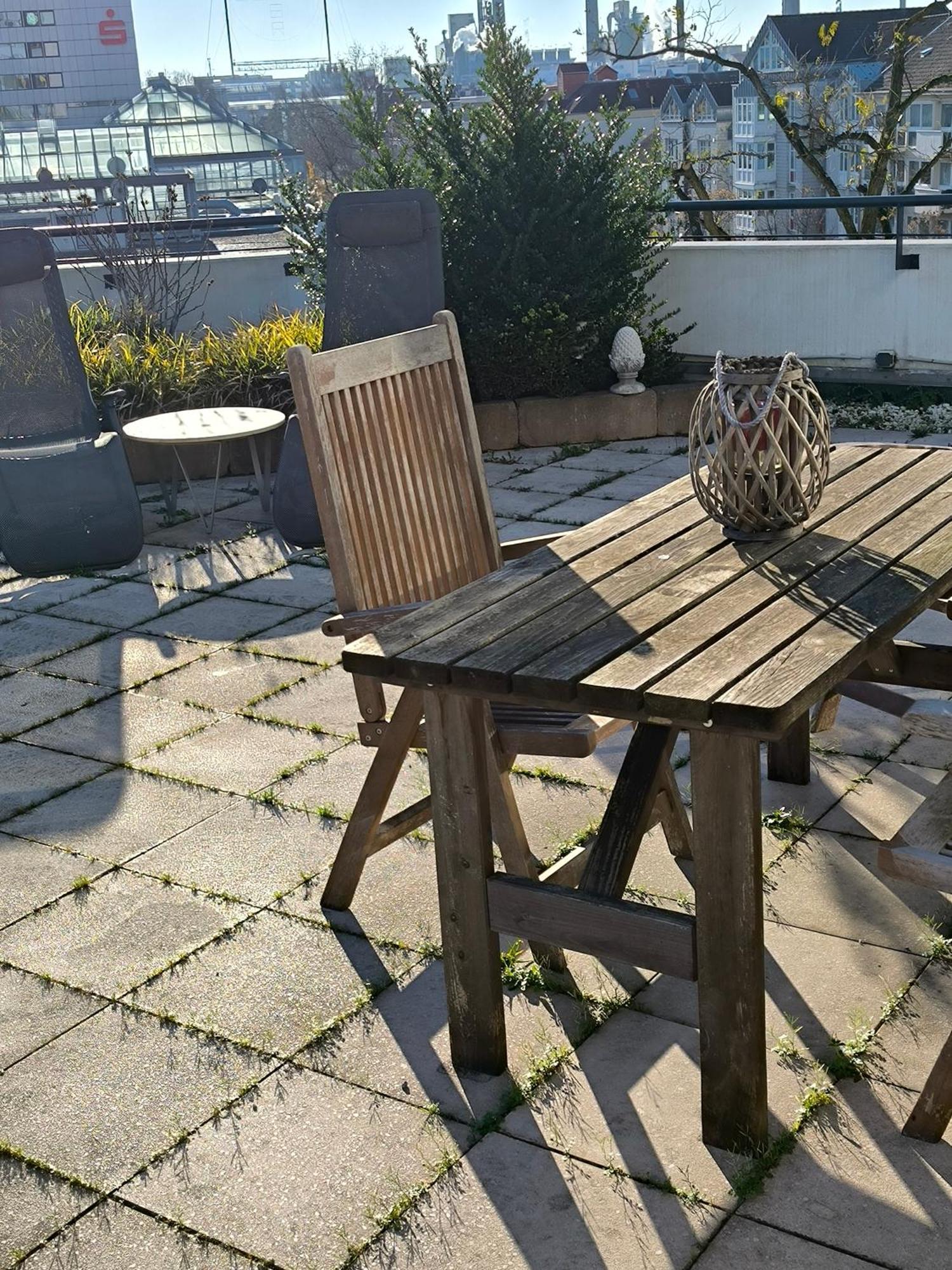 Im Herzen Von Wiesdorf- Blick Auf Das Bayer-Kreuz -Appartement Mit 2 Schlafzimmern-Fuer 3 Personen -Zentral Gelegen - Friedrich Ebert Platz 5A , 4Te Etage - Dachterrasse Und Sauna - Kaution Pflicht - Leverkusen Esterno foto